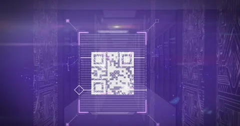 Composition of digital data processing with computer circuit board Stock Footage 327447159