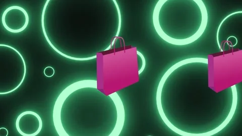 Composition of exploding online security padlock icon formed with hexagons Stock Footage 327710182