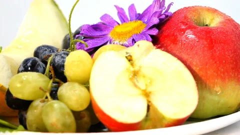 Composition from Fruit Berry 3 스톡 동영상 103851002