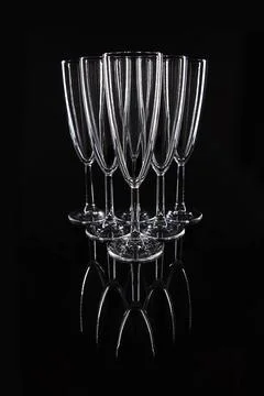 Composition of glasses Foto stock