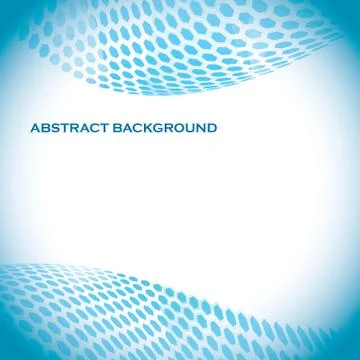 Composition of hexagonal structures banner Illustrazione stock