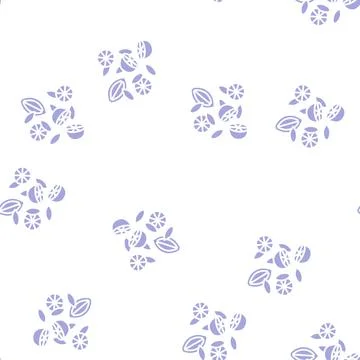 Composition lemon glyph seamless pattern Illustrazione stock