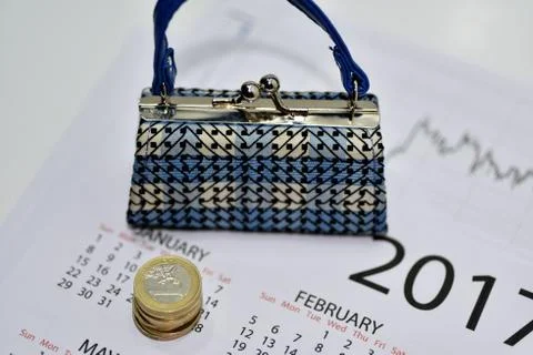 Composition of making year plans. Stock Photos