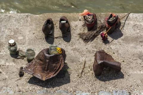 Composition from metal. Stock Photos
