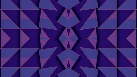 Composition of multiple geometric shapes. 3d rendering loop animation 4K Stock Footage 311572564