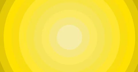 Composition of multiple yellow circles with copy space background 库存插图