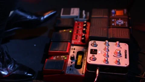 Composition musical equipment Stock Footage 273210923