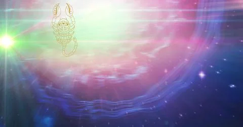 Composition of network of connections and data processing over blue background 스톡 일러스트