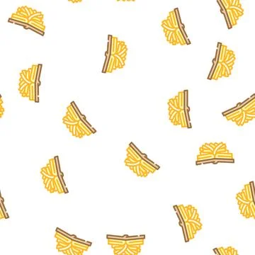 Composition from old book vector seamless pattern Illustrazione stock