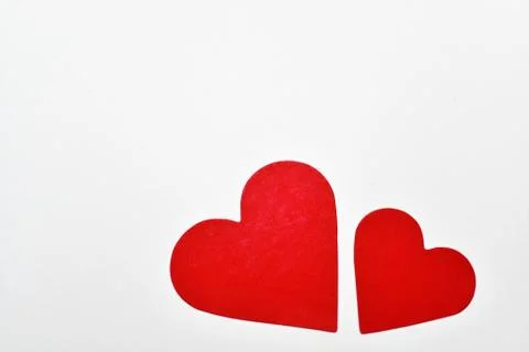 Composition of preparing to Valentine day. Stock Photos