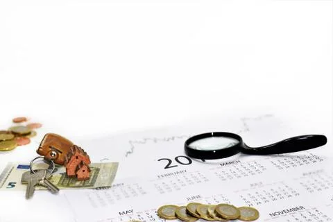 Composition of property documents. Stock Photos