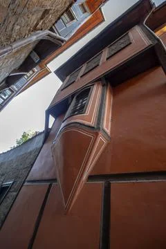 Composition of the Revival buildings. Stock Photos