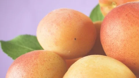 Composition of ripe fresh fruit. Environmentally friendly and delicious food. Stock Footage 112057288