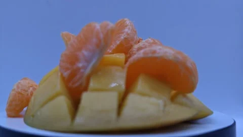 Composition of ripe fruits 스톡 동영상 329646168