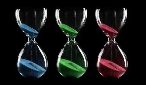 Composition of running time Foto stock