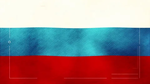 Composition of Russian and NATO flags Stock-Footage 170728457