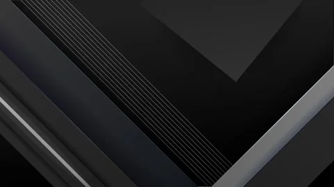 A composition of simple geometric patterns and shapes on a dark canvas seamless Stock Footage 295906537