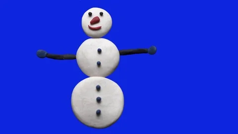 Composition Snowman 1 Stock Footage 74312208