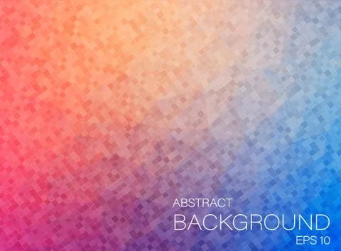 Composition with square geometric shapes Stock Illustration