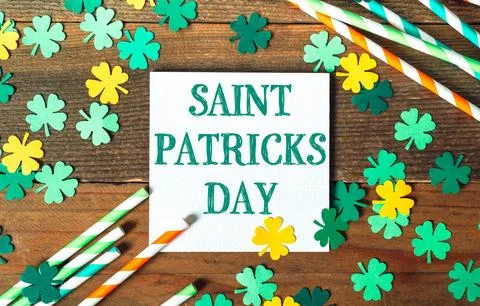 Composition for St. Patrick's Day. Stock Photos