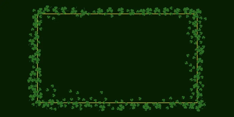 Composition for St. Patricks Day poster template. Stockillustratie
