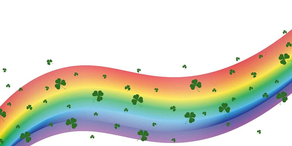 Composition for St. Patricks Day poster template. Stockillustratie
