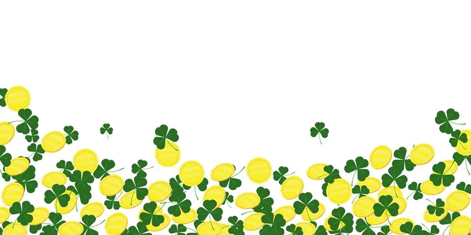 Composition for St. Patricks Day poster template. Stockillustratie