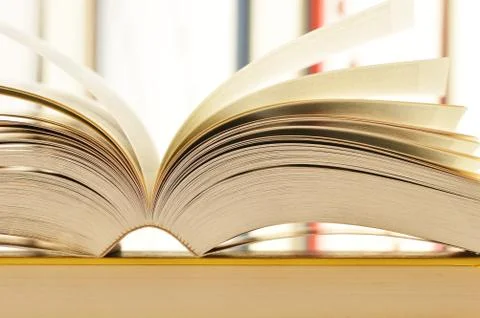 Composition with stack of books Stock Photos
