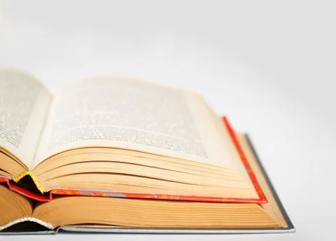 Composition with stack of books Stock Photos