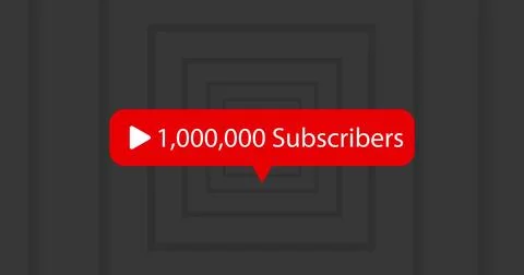 Composition of subscribers text and numbers on red speech bubble Stock Illustration