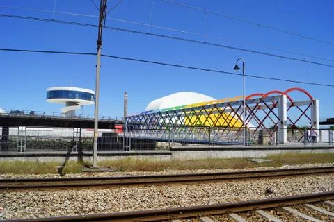 Composition with track Stock Photos