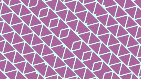 Composition of transformation of triangles. 3d rendering loop animation 4K Stock Footage 275820150