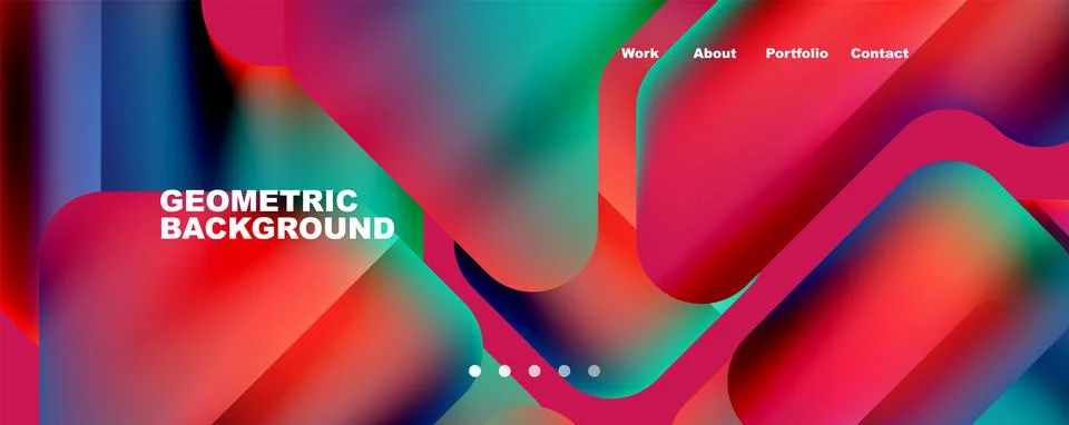 Composition of trendy minimalist geometric elements abstract background. Vector Stock Illustration