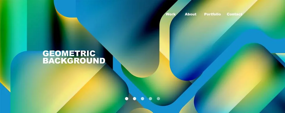 Composition of trendy minimalist geometric elements abstract background. Vector Stock Illustration