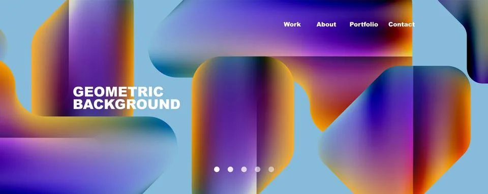 Composition of trendy minimalist geometric elements abstract background. Vector Stock Illustration