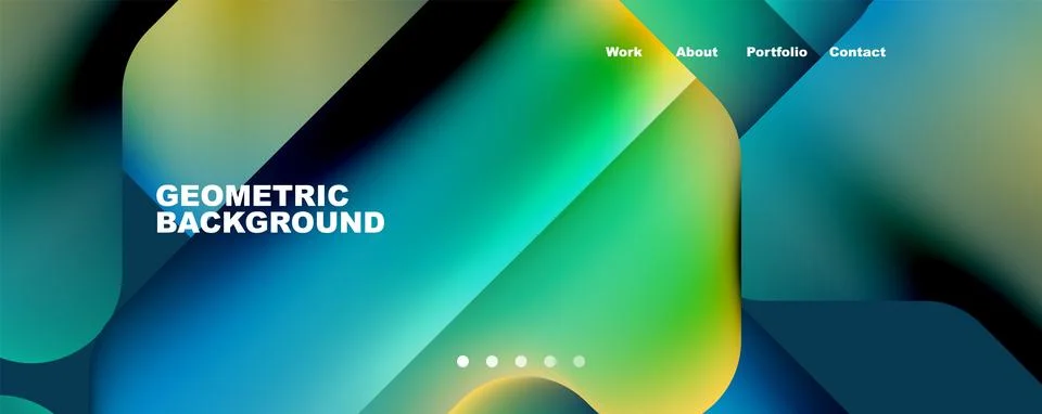 Composition of trendy minimalist geometric elements abstract background. Vector Stock Illustration