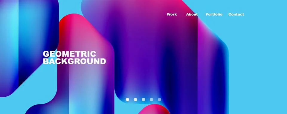 Composition of trendy minimalist geometric elements abstract background. Vector Stock Illustration