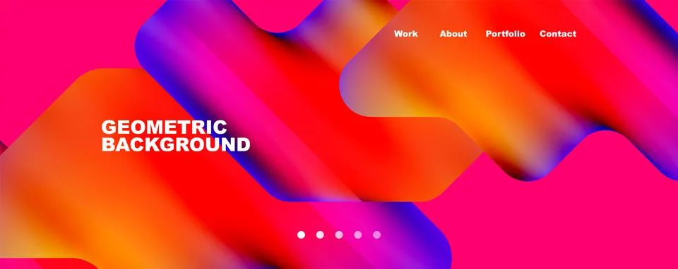 Composition of trendy minimalist geometric elements abstract background. Vector Stock Illustration