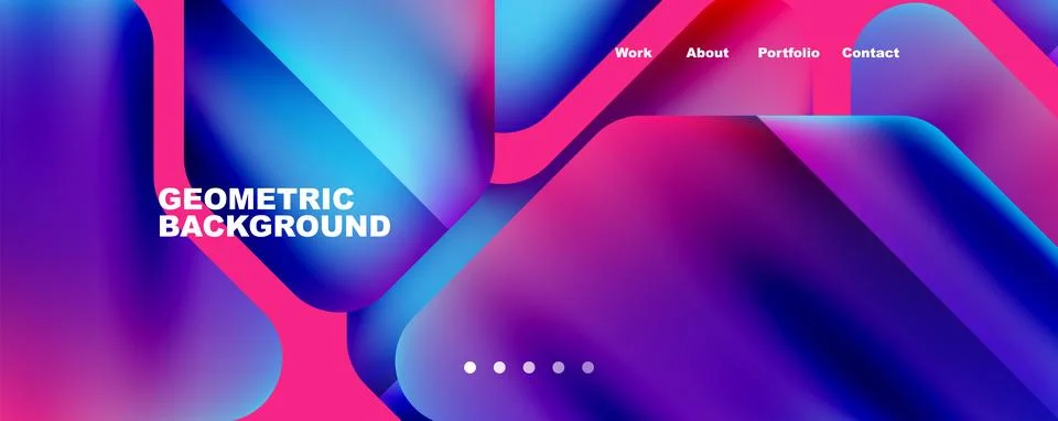Composition of trendy minimalist geometric elements abstract background. Vector Stock Illustration
