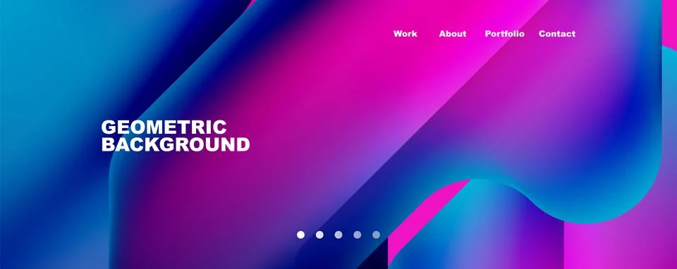 Composition of trendy minimalist geometric elements abstract background. Vector Illustrazione stock