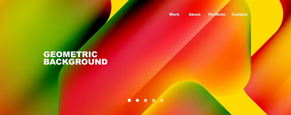 Composition of trendy minimalist geometric elements abstract background. Vector Stock Illustration