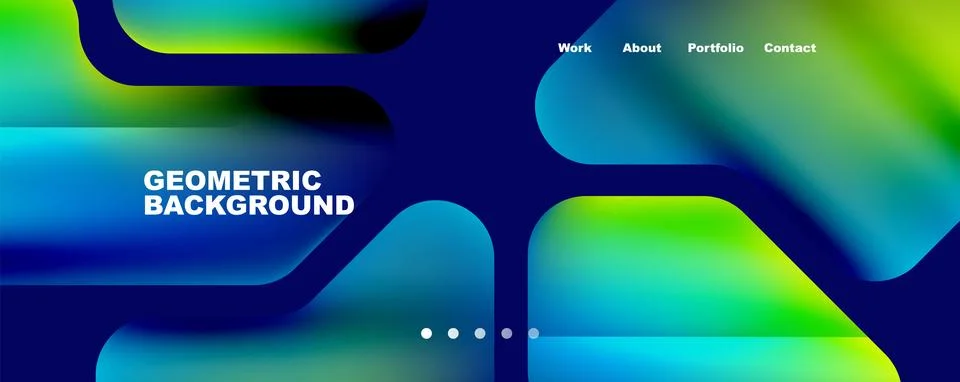 Composition of trendy minimalist geometric elements abstract background. Vector 스톡 일러스트