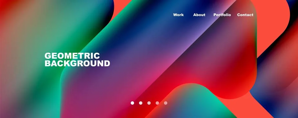 Composition of trendy minimalist geometric elements abstract background. Vector 스톡 일러스트