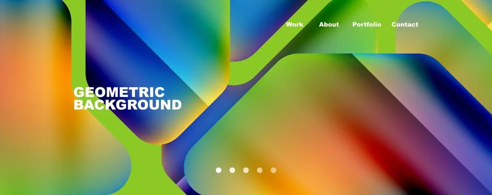 Composition of trendy minimalist geometric elements abstract background. Vector Illustrazione stock