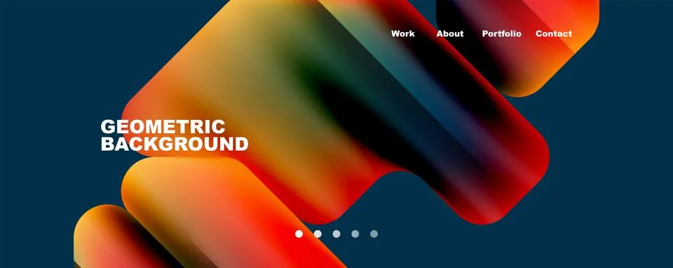 Composition of trendy minimalist geometric elements abstract background. Vector Stock Illustration