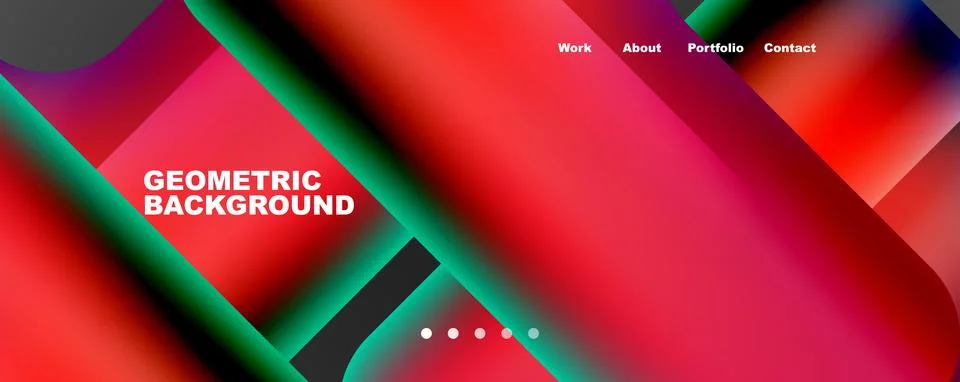 Composition of trendy minimalist geometric elements abstract background. Vector Stock Illustration