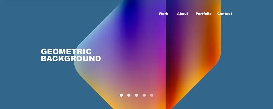 Composition of trendy minimalist geometric elements abstract background. Vector 스톡 일러스트