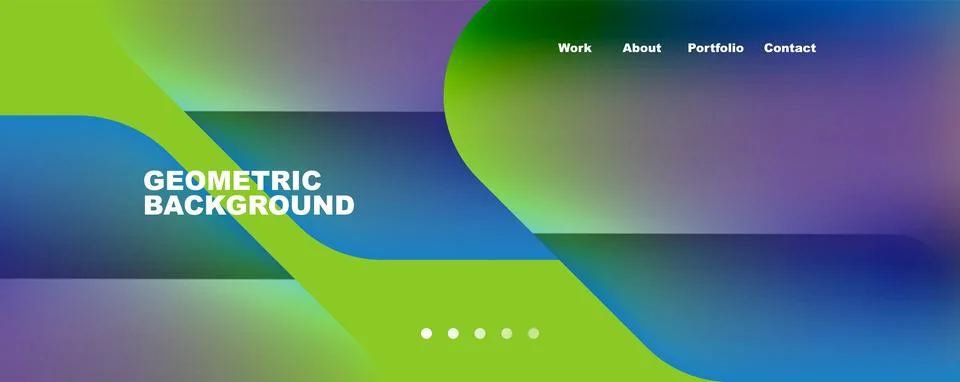 Composition of trendy minimalist geometric elements abstract background. Vector イラスト素材