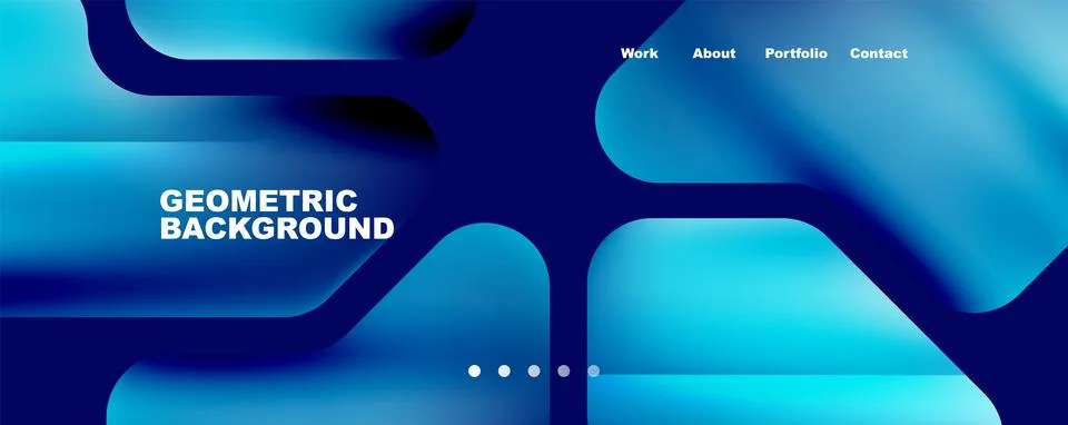 Composition of trendy minimalist geometric elements abstract background. Vector Illustrazione stock