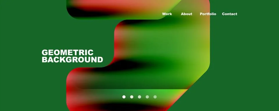 Composition of trendy minimalist geometric elements abstract background. Vector Illustrazione stock